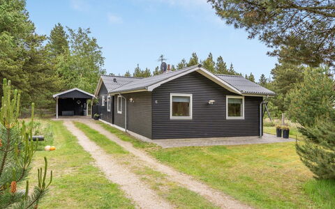 Bjarka - 2.9Km from the Sea: Cottage, Home, House, Roof, Porch, Estate, Siding, Garden Buildings, Farmhouse, Yard