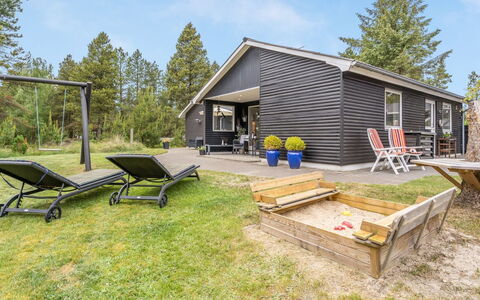 Bjarka - 2.9Km from the Sea: Cottage, Home, House, Roof, Porch, Estate, Siding, Garden Buildings, Farmhouse, Yard