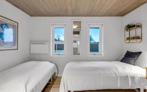 Aila - 1.4Km from the Sea: Wall, Wood, Bedroom, Interior Design, Flooring, Ceiling, Floor, Bed, Lighting, Bedding