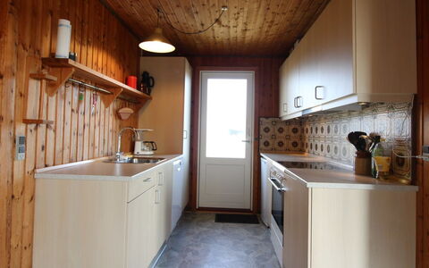 Rami - from the Sea: Kitchen, Countertop, Kitchen Appliance, Wall, Wood, Major Appliance, Kitchen Sink, Flooring, Sink, Cabinetry