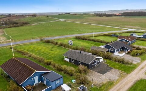 Tanea - 700M to the Fjord: Roof, House, Plain, Landscape, Home, Land Lot, Bird'S-Eye View, Rural Area, Field, Aerial Photography