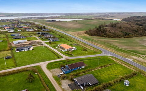 Tanea - 700M to the Fjord: Bird'S-Eye View, Aerial Photography, Plain, Landscape, Residential Area, Land Lot, Ecoregion, Rural Area, Field, Suburb