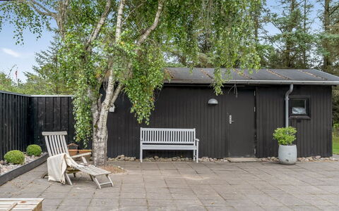 Bernadeta - 1.2Km from the Sea: Roof, House, Home, Cottage, Siding, Estate, Driveway, Garden Buildings, Yard, Shed