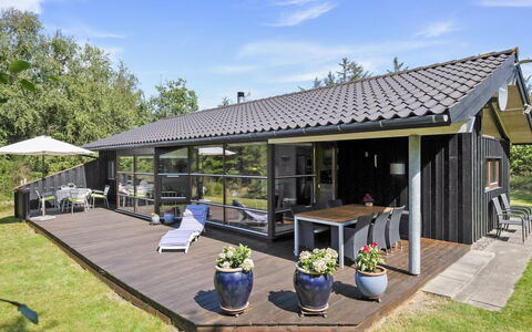 Angja - 800M from the Sea: Roof, House, Cottage, Home, Door, Porch, Siding, Shade, Garden Buildings, Estate