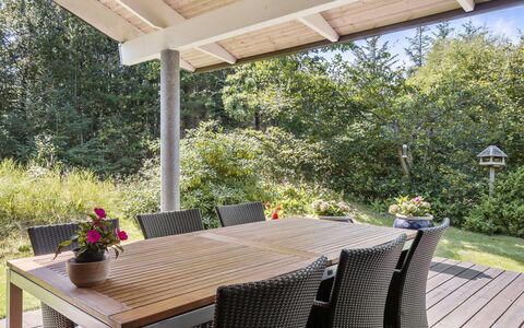 Angja - 800M from the Sea: Furniture, Wood, Outdoor Furniture, Table, Porch, Chair, Kitchen & Dining Room Table, Outdoor Table, Shade