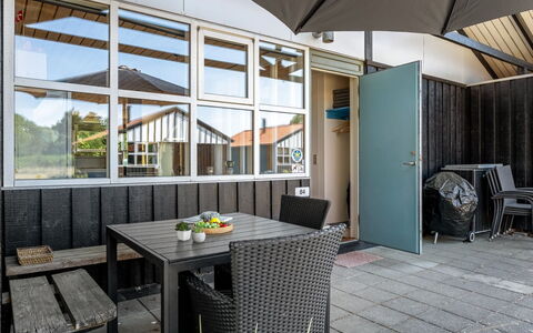 Elenor - 300M from the Sea: Cottage, Backyard, Yard, Garden Buildings, Shed, Siding, Outdoor Furniture, Log Cabin, Outdoor Structure, Shack