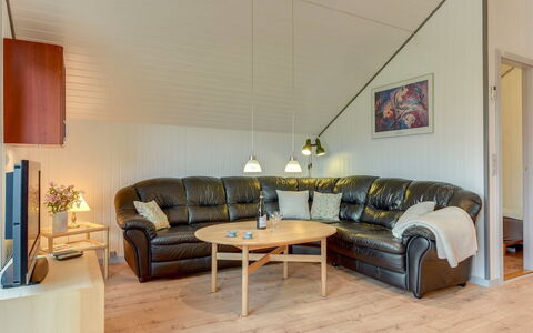 Tican - 400M from the Sea: Wood, Ceiling, Interior Design, Furniture, Couch, Flooring, Floor, Living Room, Room