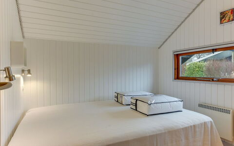 Tican - 400M from the Sea: Interior Design, Flooring, Wood, Ceiling, Floor, Bedroom, Bed, Lighting, Room, Furniture