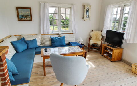 Liselott - 300M from the Sea: Roof, House, Home, Cottage, Door, Siding, Deck, Porch, Plank, Hardwood