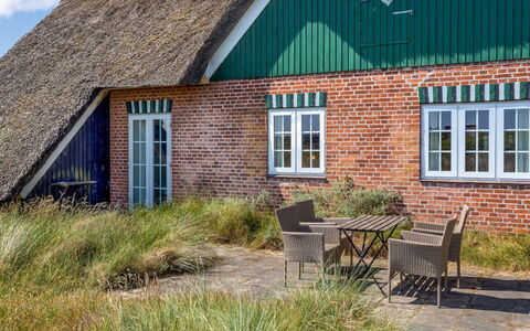 Katerina - 100M from the Sea: Home, Cottage, Porch, Hardwood, Siding, Deck, Shade, Plank, Estate, Garden Buildings