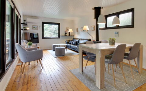 Hannu - 900M from the Sea: Furniture, Interior Design, Flooring, Wood, Floor, Couch, Living Room, Ceiling, Wood Flooring, Room