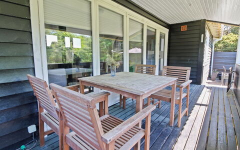 Hannu - 900M from the Sea: Furniture, Wood, Flooring, Floor, Wood Flooring, Porch, Hardwood, Table, Wood Stain, Deck