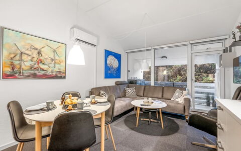 Soffhie - 250M from the Sea: Interior Design, Furniture, Couch, Flooring, Floor, Room, Ceiling, Living Room, Apartment