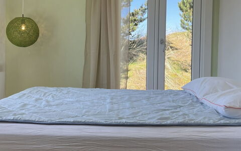 Letta - 800M from the Sea: Bedroom, Bedding, Bed, Bed Sheet, Linens, Furniture, Textile, Interior Design, Floor, Lighting