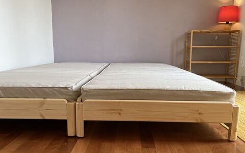 Letta - 800M from the Sea: Wood, Furniture, Flooring, Floor, Bedroom, Bed Frame, Bed, Wood Stain, Hardwood, Wood Flooring