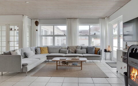 Riki - 150M from the Sea: Roof, House, Home, Cottage, Siding, Estate, Driveway, Garden Buildings, Yard, Shed