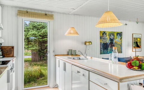 Jorek - 1.3Km from the Sea: Wood, Kitchen, Interior Design, Ceiling, Countertop, Furniture, Flooring, Home, Light Fixture, Kitchen Appliance