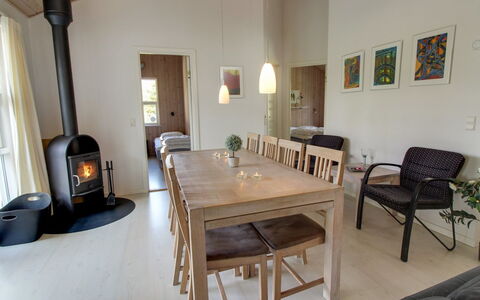 Börje - 600M from the Sea: Furniture, Interior Design, Flooring, Floor, Wood, Room, Ceiling, Living Room, Wood Flooring, Table