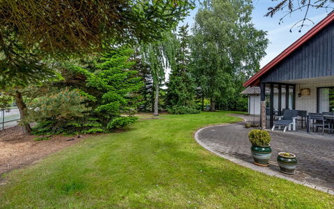 Hanka - 500M from the Sea: House, Cottage, Roof, Garden Buildings, Shade, Shed, Backyard, Outdoor Furniture, Yard, Lawn