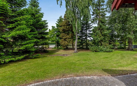 Hanka - 500M from the Sea: House, Cottage, Roof, Garden Buildings, Shade, Shed, Backyard, Outdoor Furniture, Yard, Lawn