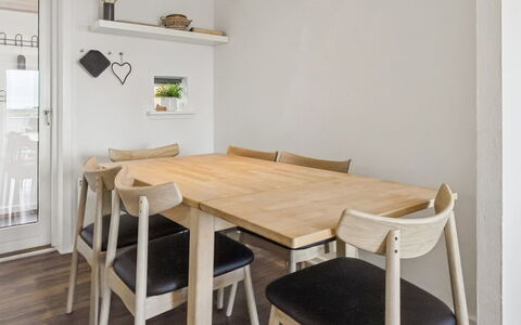 Tellervo - 2.4Km from the Sea: Furniture, Interior Design, Flooring, Chair, Table, Dining Room, Floor, Kitchen & Dining Room Table, Wood, Room
