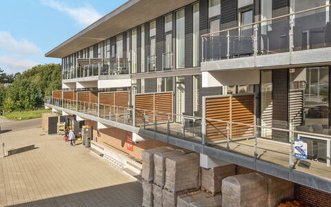 Theis - 100M from the Sea: Architecture, Composite Material, Urban Design, Apartment, Commercial Building, Mixed-Use, Metal, Concrete, Balcony