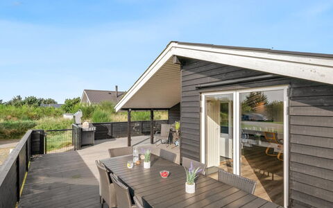 Teoline - 500M to the Fjord: House, Home, Door, Roof, Cottage, Estate, Garden, Shade, Siding, Yard