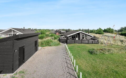 Teoline - 500M to the Fjord: House, Home, Door, Roof, Cottage, Estate, Garden, Shade, Siding, Yard