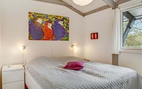 Eivy - 1Km from the Sea: Bed, Bedroom, Interior Design, Bedding, Bed Sheet, Furniture, Ceiling, Linens, Floor, Textile