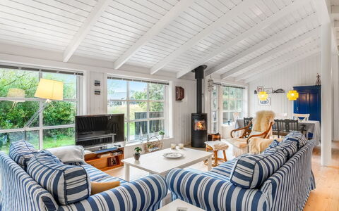 Danko - 1.5Km from the Sea: Furniture, Wood, Couch, Interior Design, Ceiling, Home, Living Room, Chair, Cottage