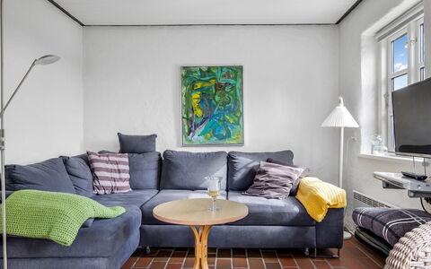 Thorben - 3.5Km from the Sea: Furniture, Couch, Interior Design, Flooring, Wall, Floor, Living Room, Room, Lighting