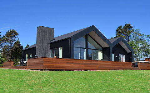 Rudolf - 95M from the Sea: Home, Land Lot, Roof, Cottage, Siding, Shade, Farmhouse, Lawn, Estate, Yard