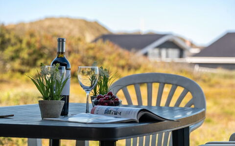 Janni - 250M from the Sea: Roof, House, Home, Cottage, Siding, Estate, Driveway, Garden Buildings, Yard, Shed