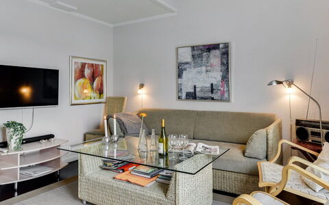 Enrica - 1Km from the Sea: Furniture, Interior Design, Couch, Wall, Flooring, Living Room, Floor, Room, Wood, Table