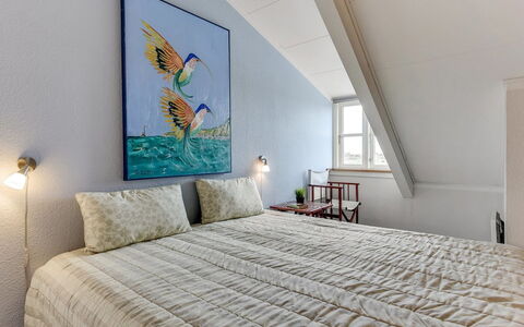 Enrica - 1Km from the Sea: Bedroom, Interior Design, Floor, Flooring, Bed, Wood, Ceiling, Bedding, Bed Sheet, Furniture
