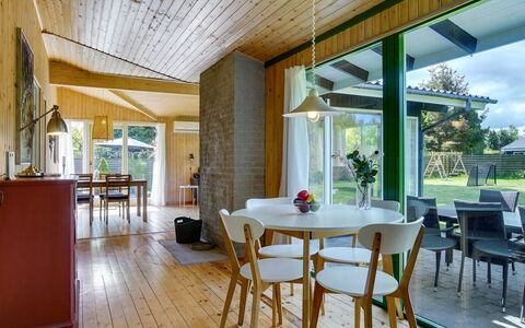 Morle - 600M from the Sea: Wood, Ceiling, Furniture, Kitchen & Dining Room Table, Interior Design, Chair, Flooring, Dining Room, Home, Light Fixture