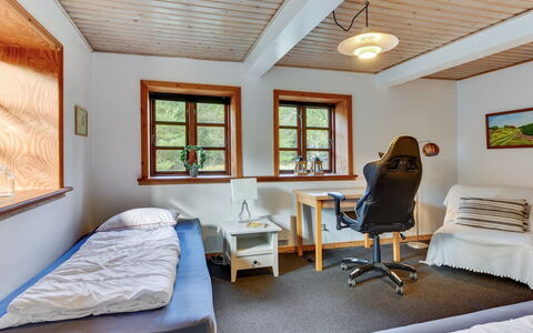 Iiro - 2.5Km from the Sea: Furniture, Interior Design, Wood, Ceiling, Bedroom, Bed, Flooring, Floor, Room, Home