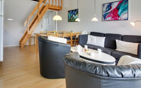 Thoni - 200M from the Sea: Interior Design, Furniture, Flooring, Wood, Floor, Ceiling, Room, Living Room, Couch, Wood Flooring