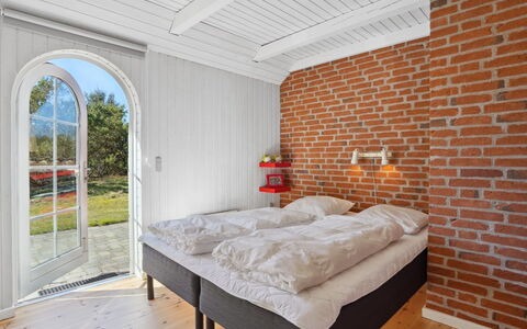 Pasi - 1.2Km from the Sea: Bedroom, Wood, Bed, Bedding, Ceiling, Bed Sheet, Bed Frame, Interior Design, Floor, Brick