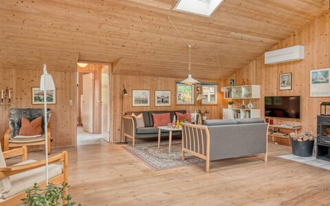 Heggi - 900M from the Sea: Wood, Ceiling, Interior Design, Flooring, Furniture, Home, Wood Flooring, Floor, Room, Living Room