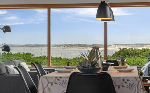 Legolas - 50M from the Sea: Interior Design, Furniture, Lighting, Dining Room, Light Fixture, Ceiling, Home, Kitchen & Dining Room Table, Chair, Room