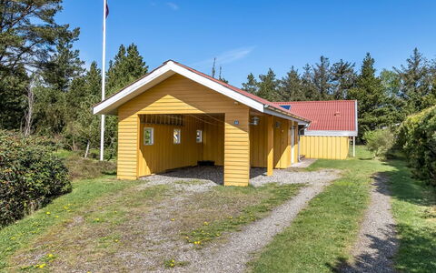 Vetle - 2.8Km from the Sea: Roof, House, Home, Cottage, Siding, Estate, Driveway, Garden Buildings, Yard, Shed