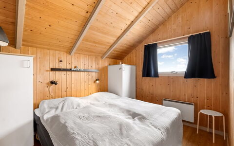 Valia - 400M to the Fjord: Wood, Bedroom, Ceiling, Home, Bed, Bed Frame, Wood Stain, Bedding, Hardwood, Bed Sheet