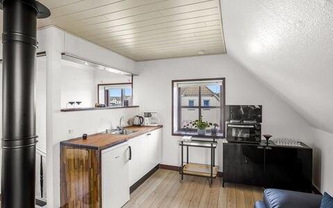 Amely - 500M from the Sea: Flooring, Interior Design, Wood, Ceiling, Floor, Furniture, Room, Lighting, Kitchen, Wood Flooring