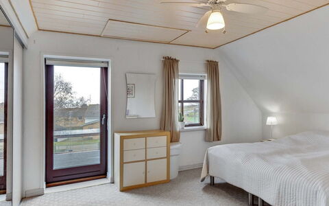 Amely - 500M from the Sea: Interior Design, Flooring, Wood, Floor, Ceiling, Furniture, Bedroom, Bed, Room, Lighting