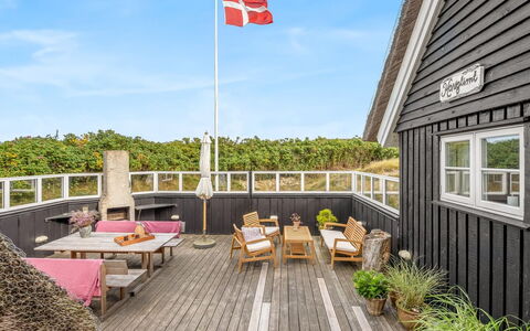 Christensen - 100M from the Sea: Wood, Architecture, Home, Porch, Deck, Hardwood, Plank, Cottage, Stairs, Shade
