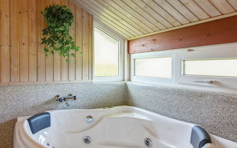 Menka - 1.3Km from the Sea: Plumbing Fixture, Bathtub, Bathroom, Flooring, Interior Design, Ceiling, Floor, Plumbing, Tap, Room
