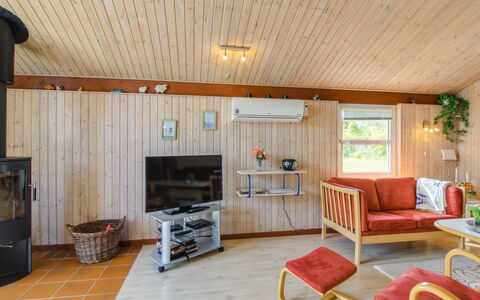 Menka - 1.3Km from the Sea: Interior Design, Furniture, Flooring, Wood, Floor, Ceiling, Room, Couch, Living Room, Light Fixture