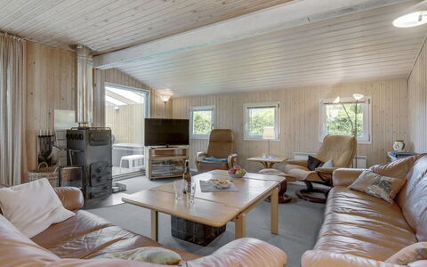Virpi - 400M from the Sea: Wood, Ceiling, Interior Design, Home, Furniture, Room, Floor, Cottage, Hardwood, Living Room