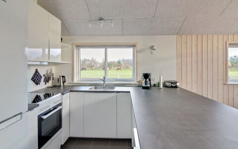 Ethel - 1.5Km to the Fjord: Kitchen, Flooring, Ceiling, Countertop, Interior Design, Floor, Cabinetry, Kitchen Appliance, Home Appliance